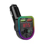 X-start CC121 Black Car Bluetooth MP3 Player (PC+ABS) with dual USB ports and dual outputs - Image 3
