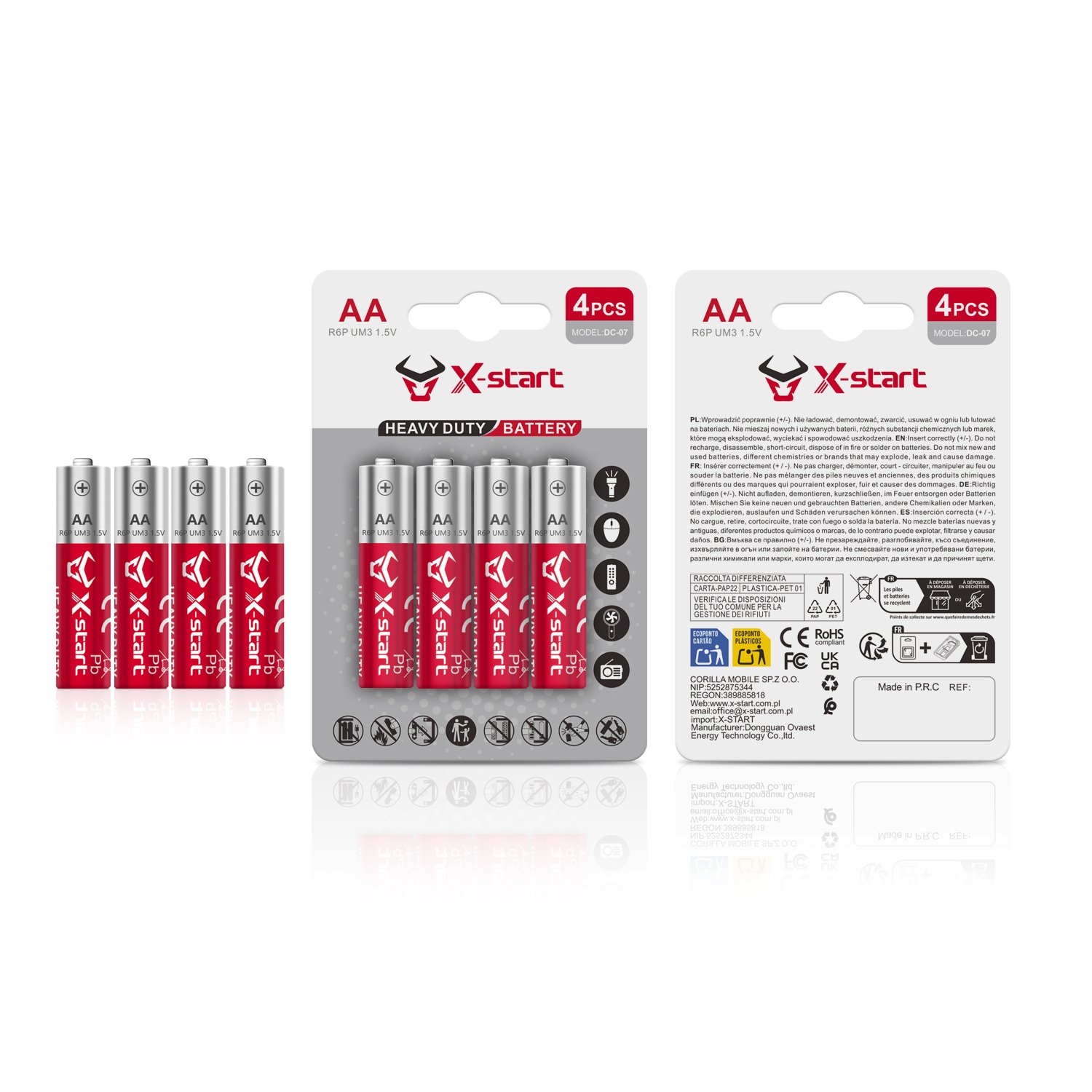 20343 R6P/AA/No. 5 碱性绿色环保电池 Alkaline Green Environmentally Friendly Battery 450mAh 1.5V Mercury-Free and Cadmium-Free 10-Year Warranty Alloy Casing - Image 1